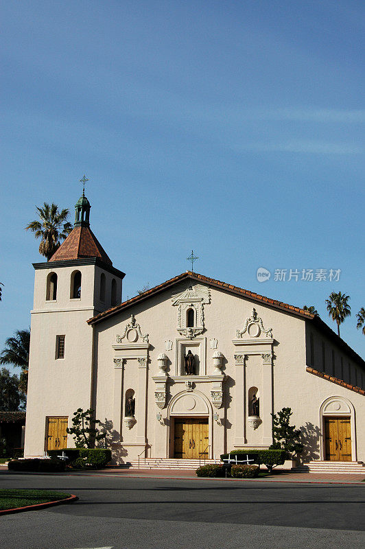 Mission Santa Clara de Asis，加利福尼亚州圣克拉拉